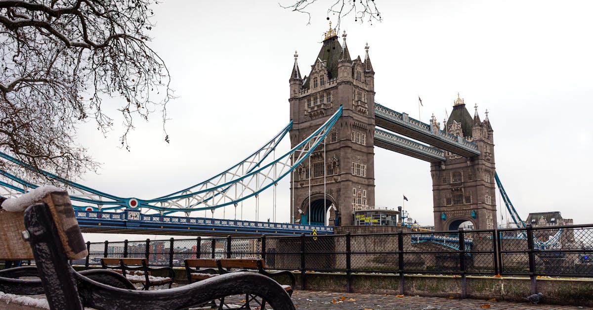 Travel savings - Tower Bridge London Snow